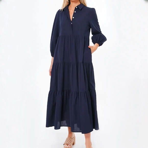 Tuckernuck Dresses & Skirts - Tuckernuck Navy Mabel Maxi Dress Various Sizes NEW
